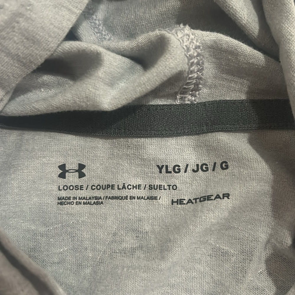 Under Armour Heatgear Short Sleeve Hoodie Youth - Picture 2 of 3